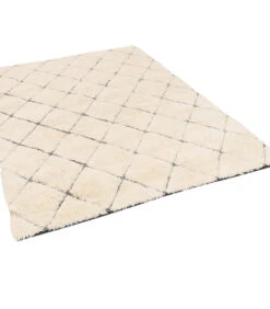 Nature Vloerkleed Shaggy Wool Linea Lozenges -Dagelijkse Boodschappen Winkel a76bc810670c41e69f2d108253b7f08a