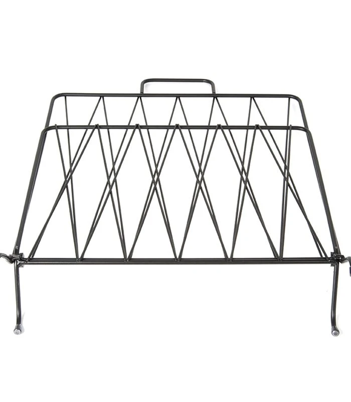 PRESENT TIME Tijdschriftenrek Diamond Raster - Metaal Mat Zwart - 40x26,5x45cm 5 PRESENT TIME Tijdschriftenrek Diamond Raster - Metaal Mat Zwart - 40x26,5x45cm - Afbeelding 5