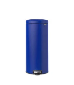 Brabantia NewIcon Pedaalemmer, 30 Liter - Mineral Powerful Blue
