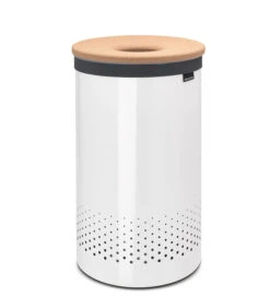 Brabantia Wasbox, 60 Liter, Kurken Deksel - White