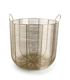Draadmand Goud Zulu - Set/2 -Dagelijkse Boodschappen Winkel ac4e3cc276c14d8bb3eeaea0b1a403cb