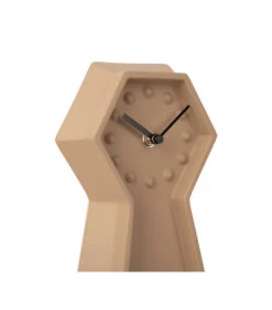 Karlsson Tafelklok Genuine - Midden Bruin - 34x9,4x16cm -Dagelijkse Boodschappen Winkel ac8c07353d81412484ab44e926f0c8ca