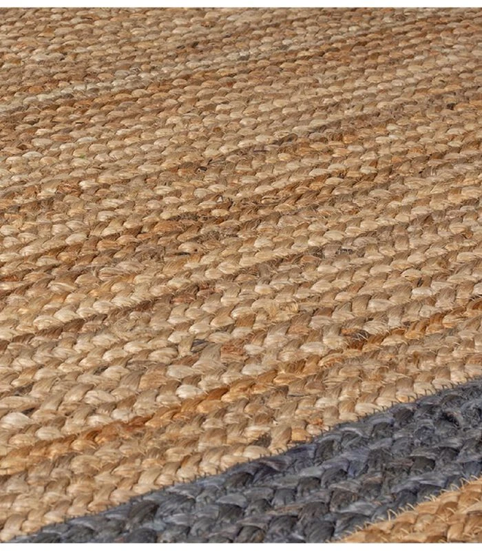 Jute Woonkamertapijt FLOWER JUTE 4 Jute Woonkamertapijt FLOWER JUTE - Afbeelding 4