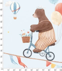 GENTLE FRIENDS Behang Wanddecoratie - Dieren En Ballonnen -Dagelijkse Boodschappen Winkel af1458142bd744f69e3d1cf37b9cc96f