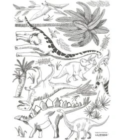 Muursticker Kinderkamer - Dinosaurussen