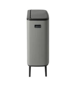 Brabantia Bo Touch Bin Hi, 2 X 30L - Mineral Concrete Grey -Dagelijkse Boodschappen Winkel b02f704c42a24f4cbf3192f1c2cbc15e