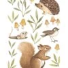 Muursticker Kinderkamer - Dieren Van Het Bos