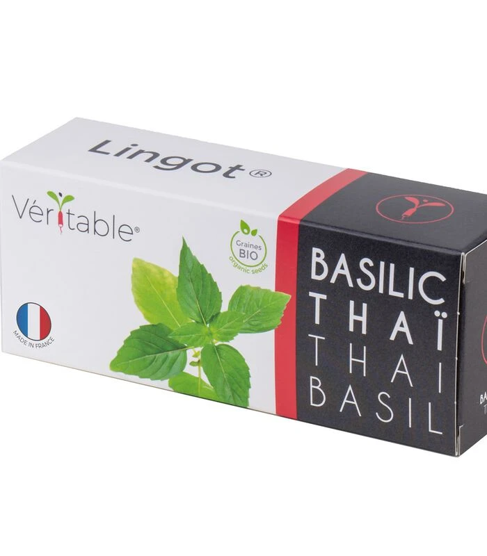 Lingot® Thaise Basilicum BIO - Voor Moestuinen 1 Lingot® Thaise Basilicum BIO - Voor Moestuinen