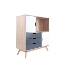 Leitmotiv Ladekast Snap - Duo Deuren & Lades - 80x36x90cm -Dagelijkse Boodschappen Winkel b10c6401c94c49c2a6978e4ed0f331ef