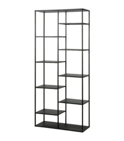 Exclusive June Rek - Metaal - Zwart - 195x85x35 5 Exclusive June Rek - Metaal - Zwart - 195x85x35 -Dagelijkse Boodschappen Winkel b1e056963f5f45e28b48fd69de76b74f