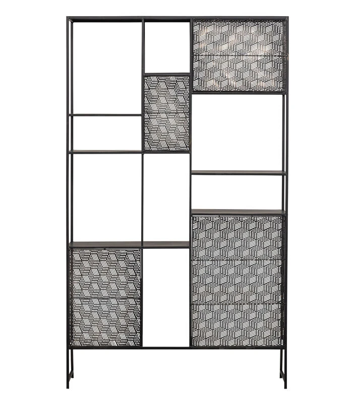 BePureHome Framed Vakkenkast - Metaal - Antique Brass - 185x110x35 4 BePureHome Framed Vakkenkast - Metaal - Antique Brass - 185x110x35 - Afbeelding 4