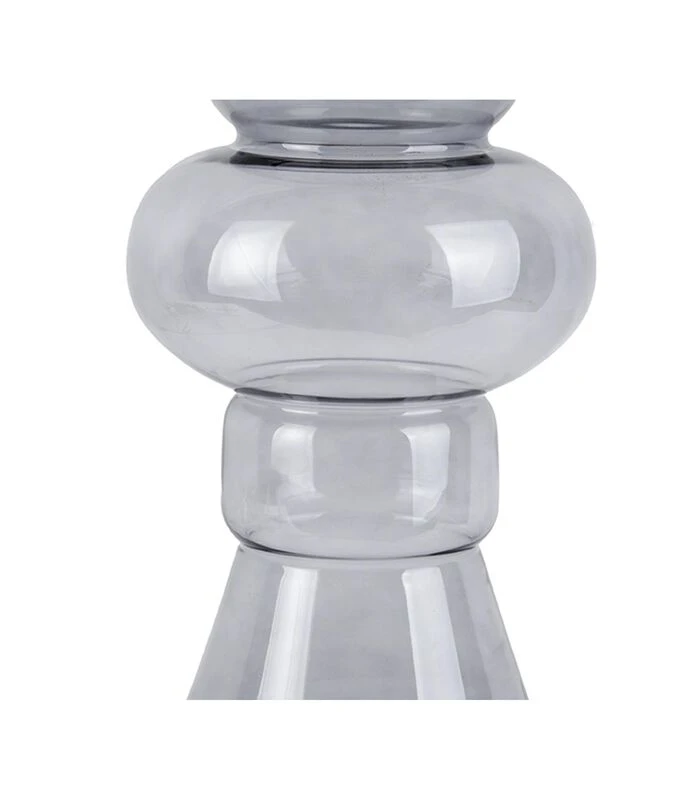 PRESENT TIME Vaas Morgana - Glas Donker Grijs - Large - 18x50cm 5 PRESENT TIME Vaas Morgana - Glas Donker Grijs - Large - 18x50cm - Afbeelding 5