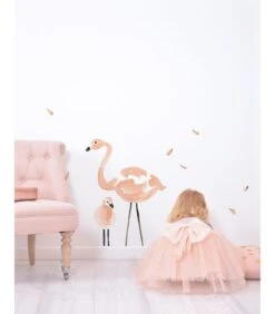 Muursticker Kinderkamer - Flamingo -Dagelijkse Boodschappen Winkel b477730e45db4267ae8b99810c1daef4