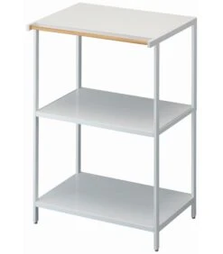 Yamazaki 3-Tiered Storage Rack - Tower - White