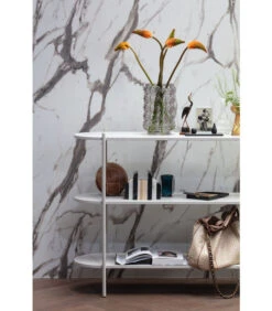 BePureHome Tender Rek - Hout/Metaal - Mist - 92x120x39 -Dagelijkse Boodschappen Winkel b4ca3f0f42eb4f9b98a576eae342671f