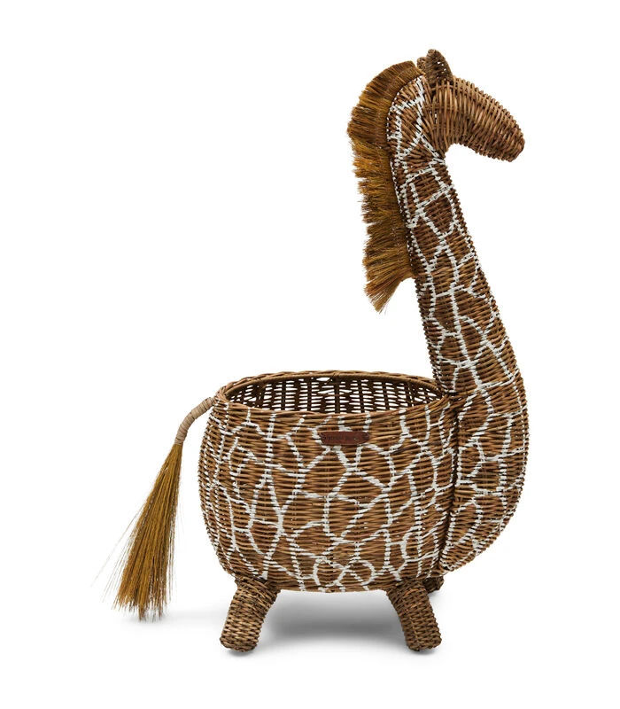 Opbergmanden - Happy Giraffe Basket - Bruin 1 Opbergmanden - Happy Giraffe Basket - Bruin