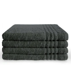 Handdoek 70 X 140 Antraciet - 10 Stuks