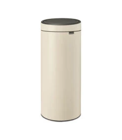 Brabantia Touch Bin New Afvalemmer, 30 Liter, Soft Beige