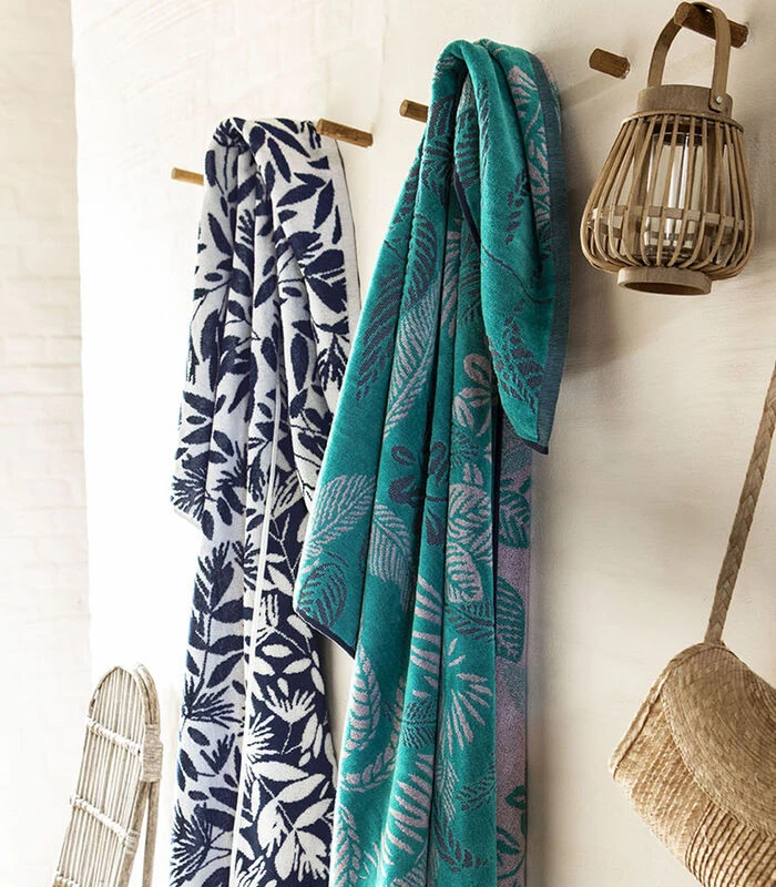 Brehat- Strandlaken In Katoen Jacquard 2 Brehat- Strandlaken In Katoen Jacquard - Afbeelding 2