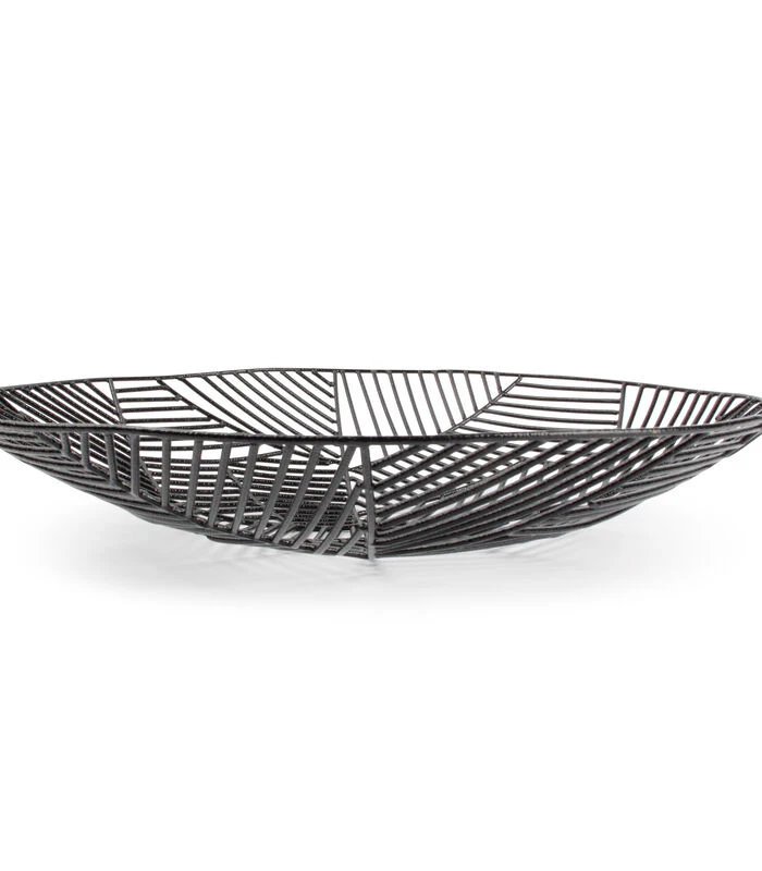 Draadmand 35xH5,5cm Zwart Tero 1 Draadmand 35xH5,5cm Zwart Tero