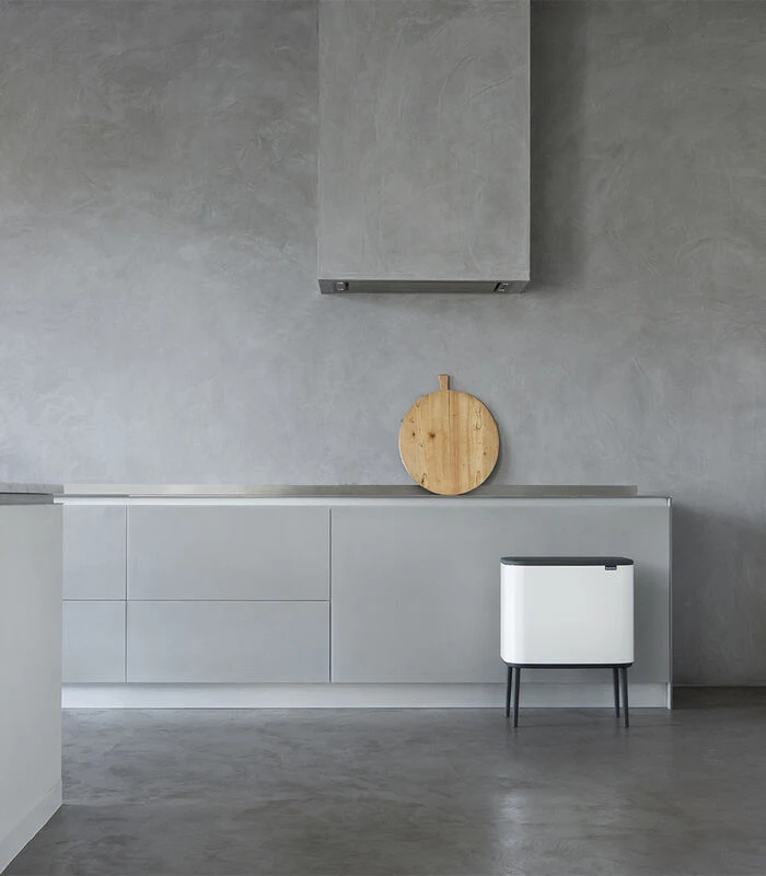 Brabantia Bo Touch Bin, 11 + 23 Liter - White 4 Brabantia Bo Touch Bin, 11 + 23 Liter - White - Afbeelding 4