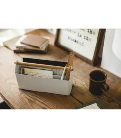 Yamazaki Pen & Letter Stand - Tosca - White 7 Yamazaki Pen & Letter Stand - Tosca - White -Dagelijkse Boodschappen Winkel bae02c5e73454fddaff549f930df61a2