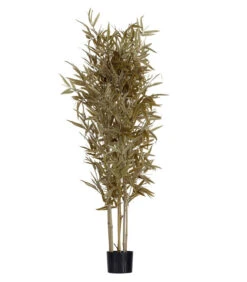 WOOOD Bamboe Kunstplant - Bamboe/Polyester - Natural - 150x84x84 -Dagelijkse Boodschappen Winkel bbea835eefb84d88aa493582d4fe4042
