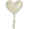 Ophanghaak Hartvorm,Wandhaak Hartje - Lovely Heart - Beige