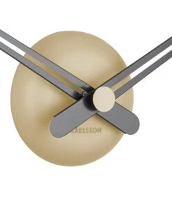 Karlsson Wandklok LBT Sharp - Zandbruin - Ø77,5cm -Dagelijkse Boodschappen Winkel bddc691ee884469c81dda66a5cf517c9