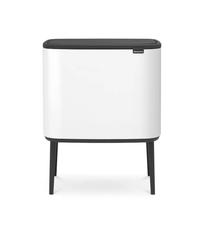 Brabantia Bo Touch Bin, 11 + 23 Liter - White 1 Brabantia Bo Touch Bin, 11 + 23 Liter - White