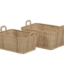 Set Van Wasmanden In Rotan