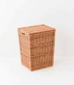 Rieten Wasmand Hoogte 54 Cm