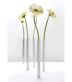 Magnetic Vases - Silver - Set 5 Pcs