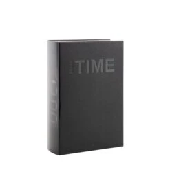 Karlsson Wekker Book - Zwart - 20x5cm -Dagelijkse Boodschappen Winkel bf956ade711a421fa6bce00c07887902