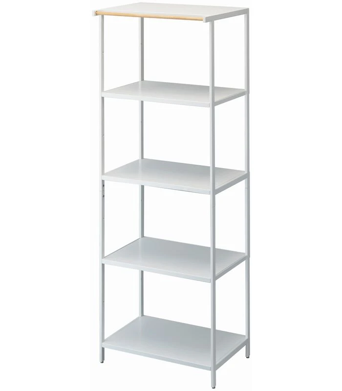 Yamazaki 5-Tiered Storage Rack - Tower - White 1 Yamazaki 5-Tiered Storage Rack - Tower - White