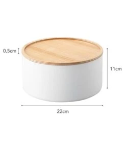 Yamazaki Storage Case With Lid Deep - Rin - White -Dagelijkse Boodschappen Winkel c10f1b13633940918171caa93f02762d