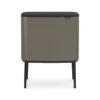 Brabantia Bo Touch Bin, 3 X 11L - Platinum