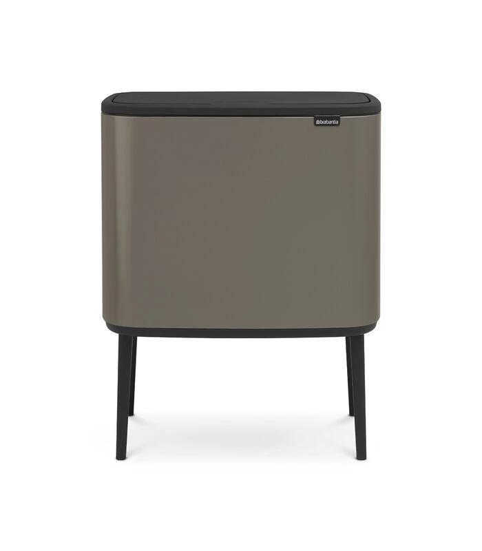 Brabantia Bo Touch Bin, Met 1 Binnenemmer, 36L - Platinum 1 Brabantia Bo Touch Bin, Met 1 Binnenemmer, 36L - Platinum