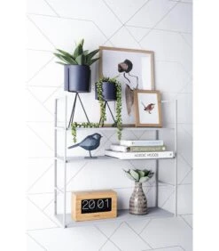 PRESENT TIME Wandrek Level - Metaal Mat Warm Grijs - 60x20x60cm 7 PRESENT TIME Wandrek Level - Metaal Mat Warm Grijs - 60x20x60cm -Dagelijkse Boodschappen Winkel c3223748baf3470a91edd6710429d9e6