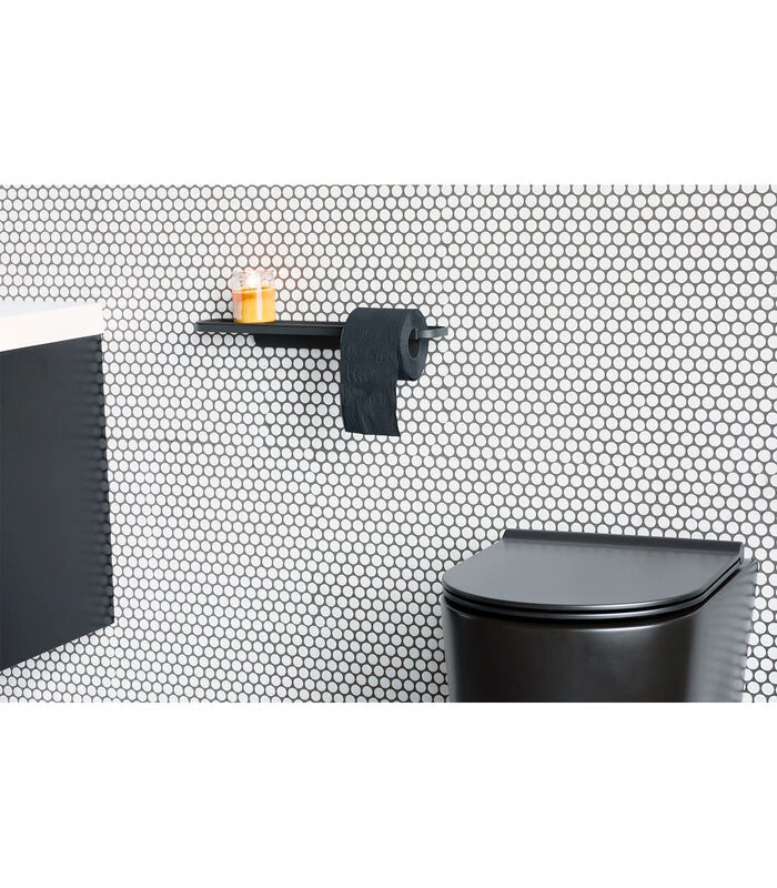 Brabantia MindSet Toiletrolhouder Met Plankje 3 Brabantia MindSet Toiletrolhouder Met Plankje - Afbeelding 3