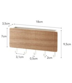 Yamazaki Magnetic Keyhook & Holder - Rin - Natural -Dagelijkse Boodschappen Winkel c372d14e36e947c4bc372429c9420981