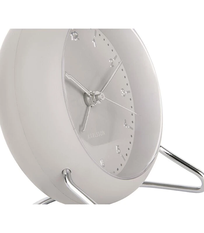 Karlsson Wekker Val ABS - Warm Grijs - 11x11x9cm 5 Karlsson Wekker Val ABS - Warm Grijs - 11x11x9cm - Afbeelding 5