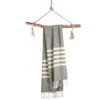 Fouta / Hamamdoek - Sunshade Happiness Legergroen