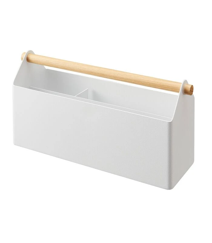 Yamazaki Pen & Letter Stand - Tosca - White 1 Yamazaki Pen & Letter Stand - Tosca - White