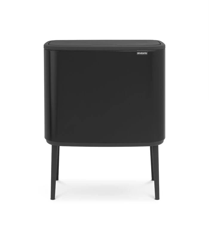 Brabantia Bo Touch Bin, 3 X 11L - Matt Black 1 Brabantia Bo Touch Bin, 3 X 11L - Matt Black
