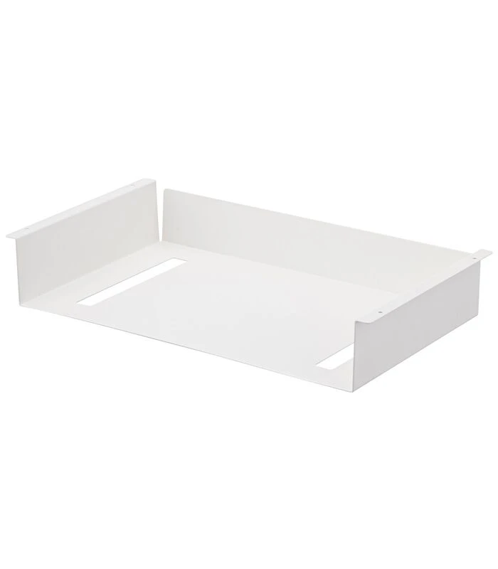 Yamazaki Under-table Shelf - Tower - White 1 Yamazaki Under-table Shelf - Tower - White