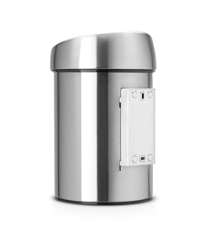 Brabantia Touch Bin Afvalemmer, 3 Liter - Matt Steel 2 Brabantia Touch Bin Afvalemmer, 3 Liter - Matt Steel - Afbeelding 2
