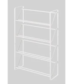 Yamazaki Shoe Rack - Slim 4 - White