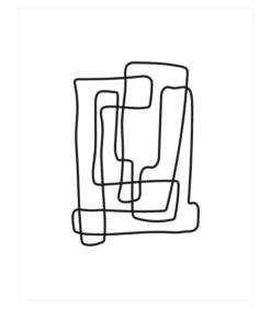 Exclusive Lines Poster - Papier - 45,5x65,5