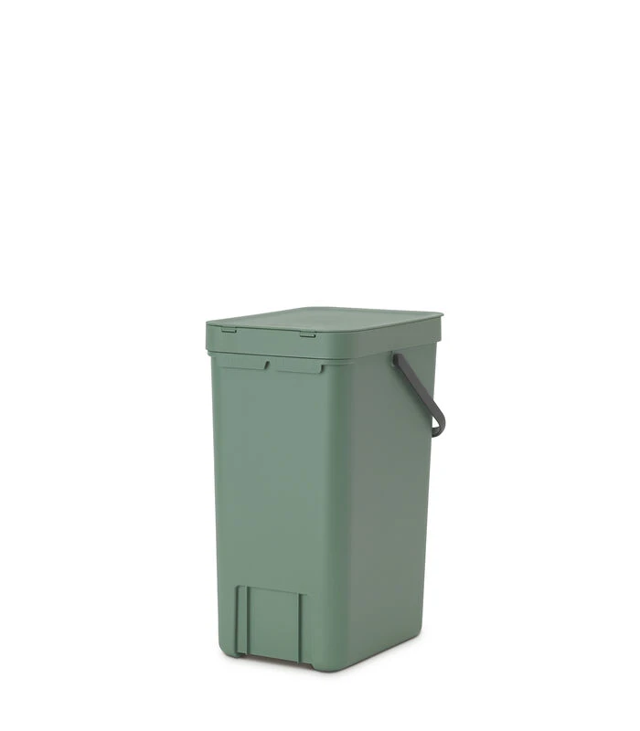 Brabantia Sort & Go Afvalemmer, 16 Liter - Fir Green 2 Brabantia Sort & Go Afvalemmer, 16 Liter - Fir Green - Afbeelding 2